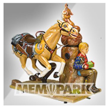 Maquinas recreativas Infantiles Appaloosa Scout Int.