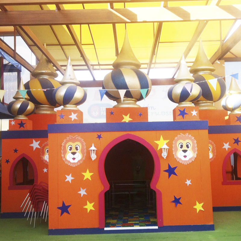 Maquinas recreativas Decoración Parques Palacio Árabe