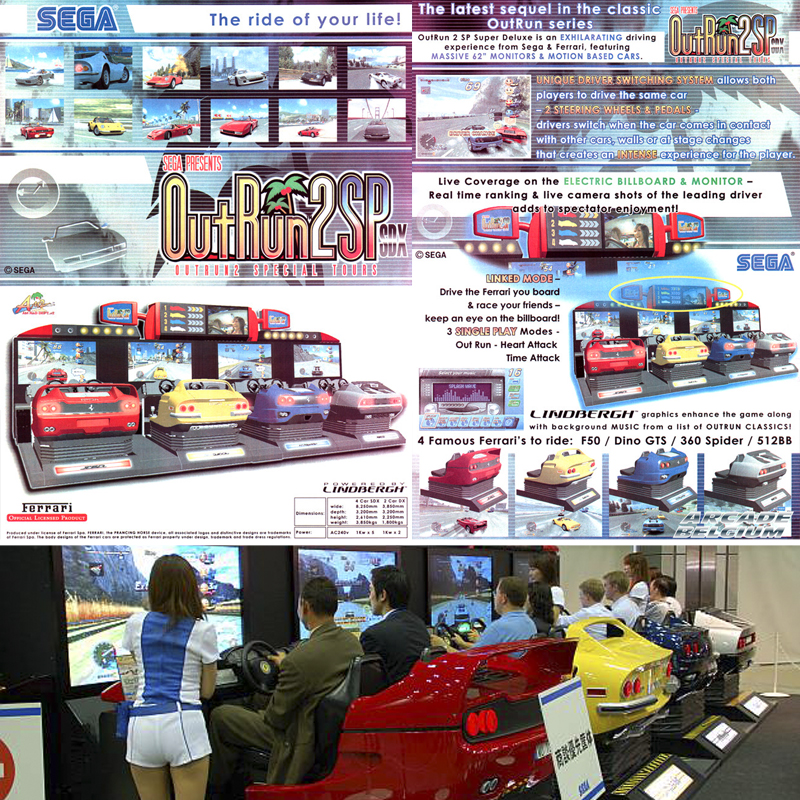 Máquinas recreativas Máquinas Tipo A Out Run Máquinas recreativas Máquinas Tipo A Out Run