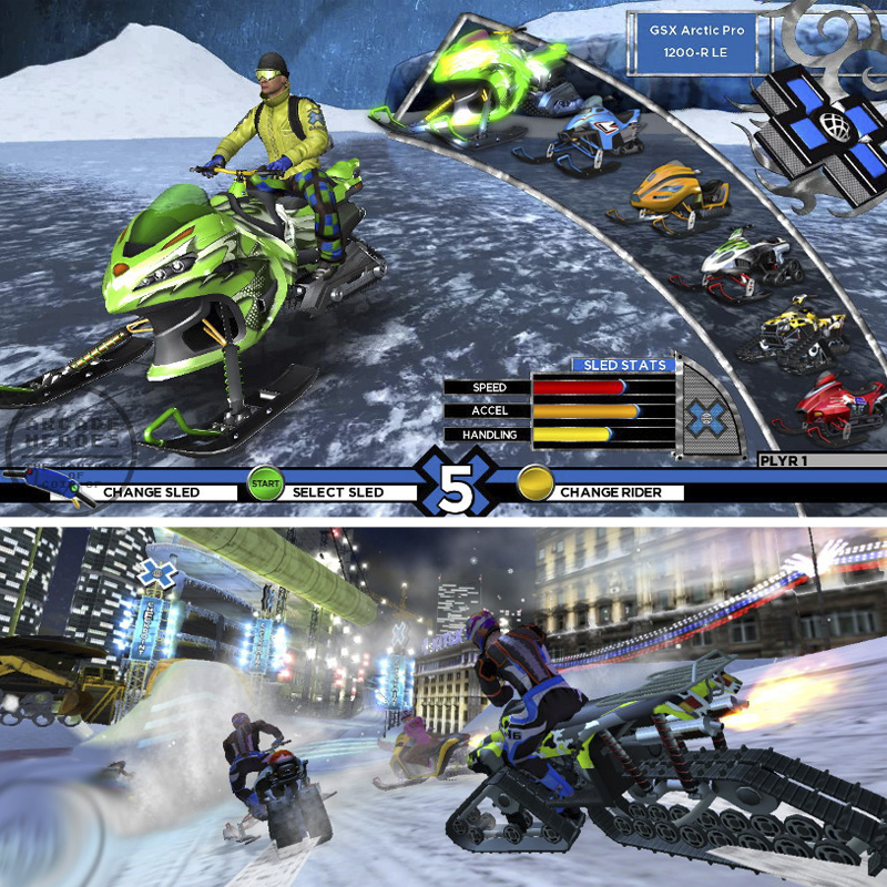 Máquinas recreativas Máquinas Tipo A Winter X Games SnoCross Máquinas recreativas Máquinas Tipo A Winter X Games SnoCross
